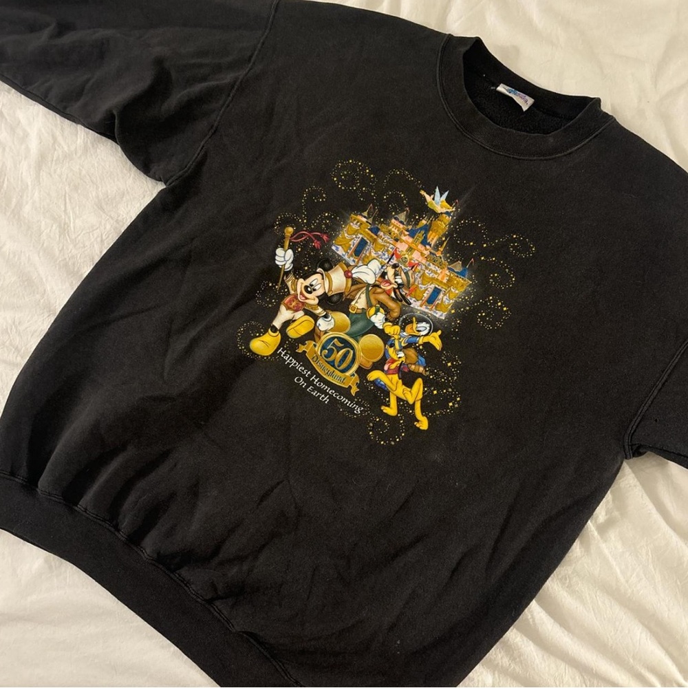 50th Anniversary Disneyland Crewneck sweat-shirt